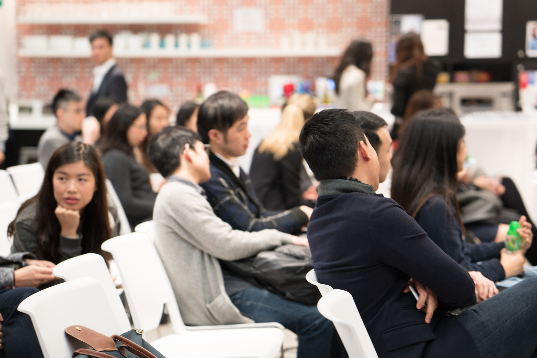 The event was at full capacity. 